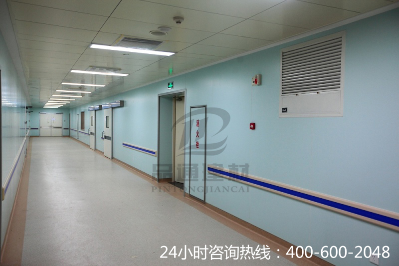 【寧夏】銀川市鐵路醫(yī)院pvc走廊護(hù)墻板，貨比三家優(yōu)選品通建材